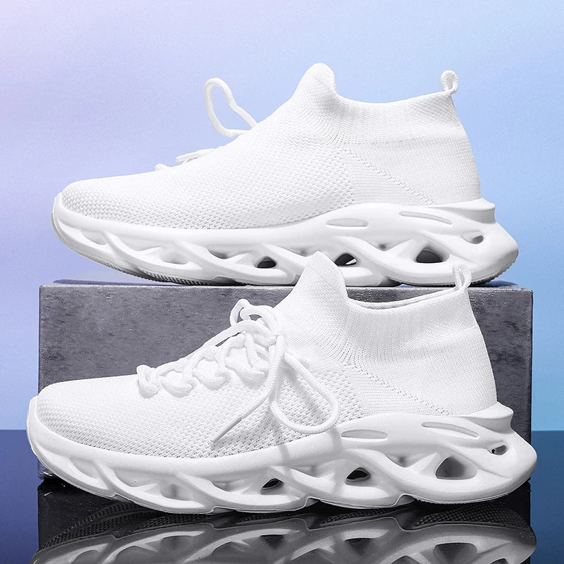 Men's Walking Shoes Summer Breathable Lightweight Soft Soled Casual Sports