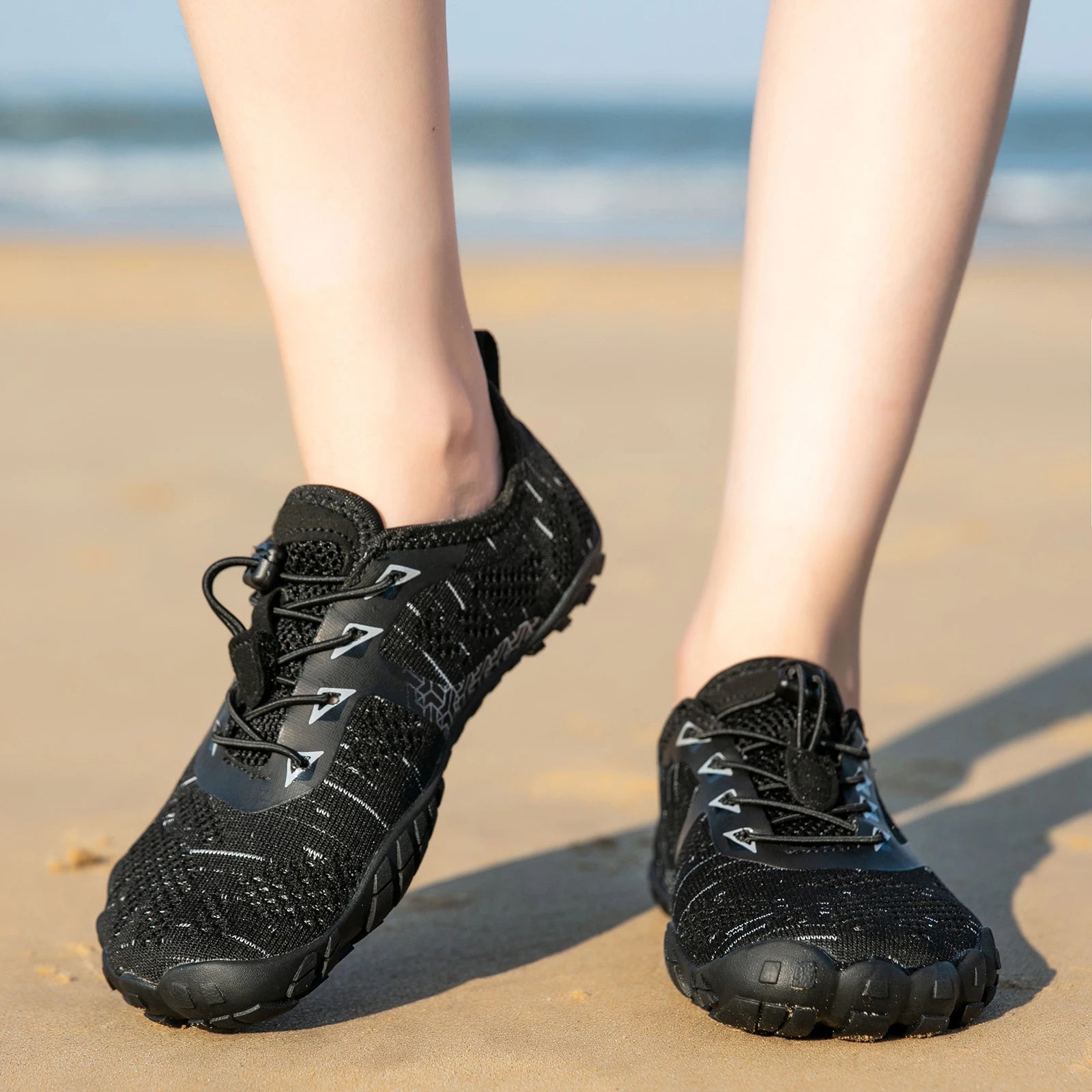 Men Trail Running Shoes Minimalist Barefoot Wide Width Zero Drop Sneakers