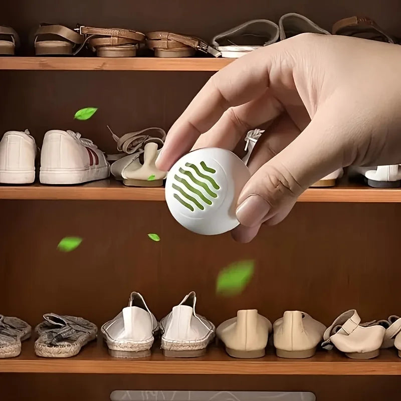 6 Pack Shoe Socks Deodorant Balls Shoe Cabinet Air Freshener