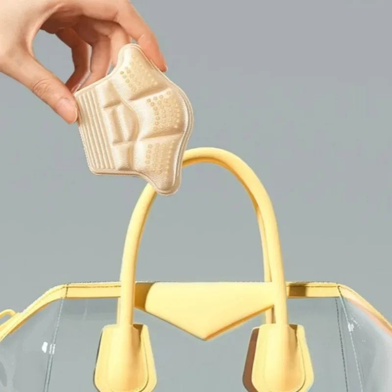 5D Antiwear Heel Pad Sneakers Self Adhesive Soft Foam Cushion Anti Slip