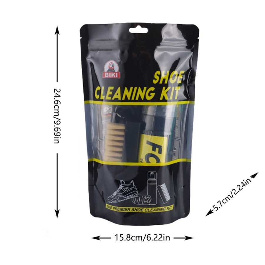 Shoe Cleaning Kit, Equipped with Shoe Cleaning Brush and Ultra-Fine Fiber Cleaning