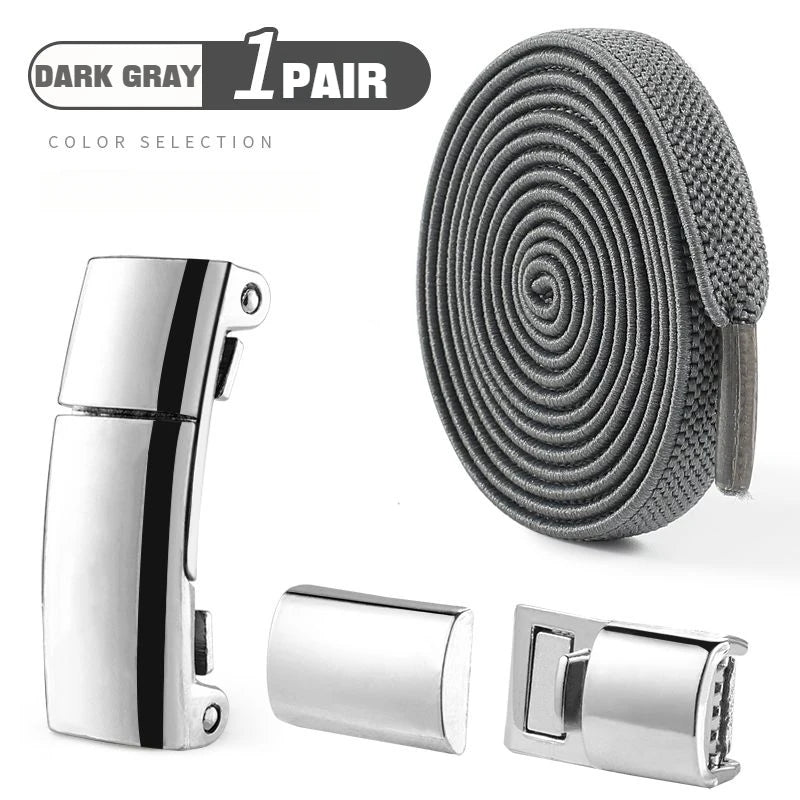 Magnetic Lock Shoelaces without ties