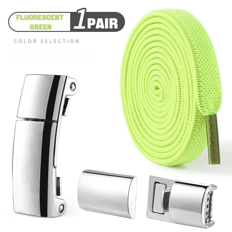 Magnetic Lock Shoelaces without ties