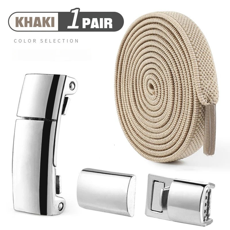 Magnetic Lock Shoelaces without ties