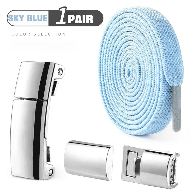 Magnetic Lock Shoelaces without ties