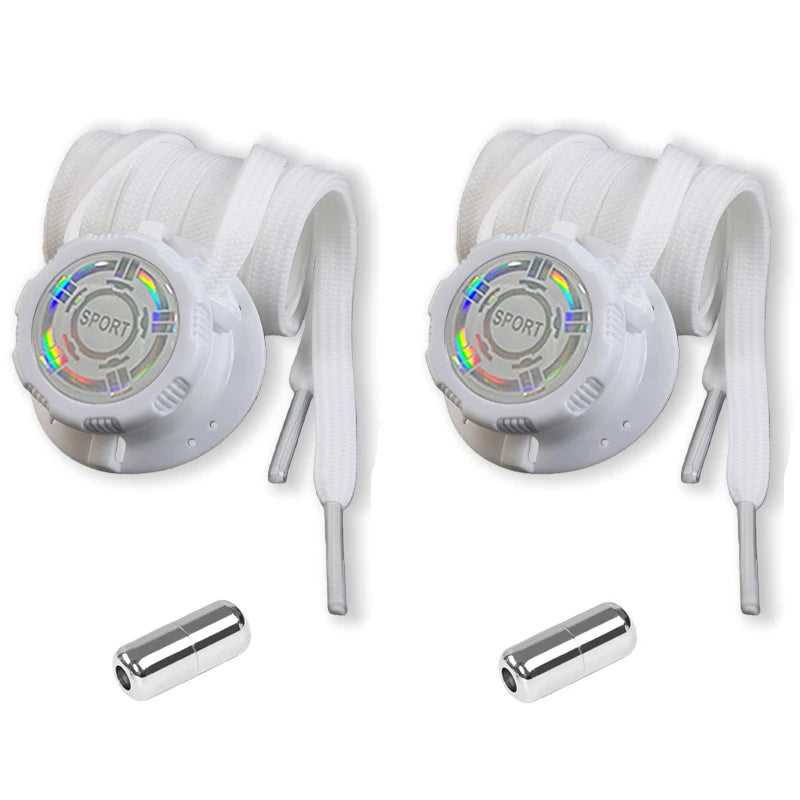 Twist Lock Automatic Flat Shoelaces Unisex