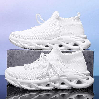 Men's Walking Shoes Summer Breathable Lightweight Soft Soled Casual Sports