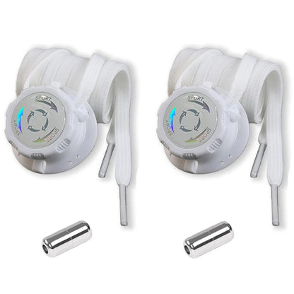 Twist Lock Automatic Flat Shoelaces Unisex