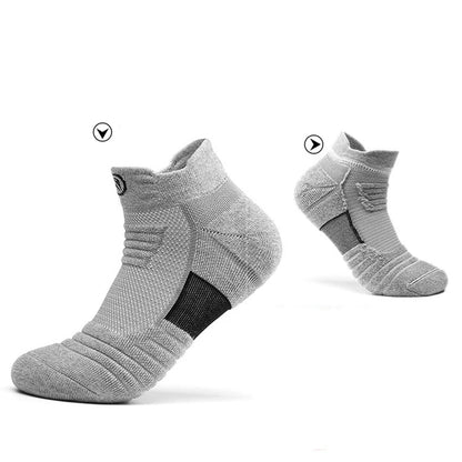 3 Pairs Men's Compression Socks Basketball Sports Cycling Running Tube Socks