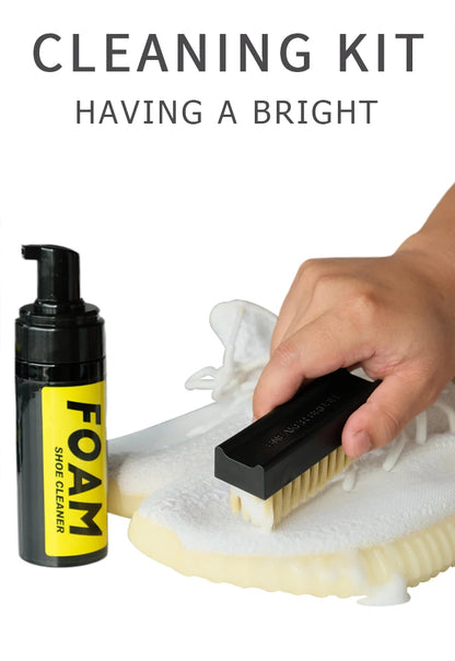 Shoe Cleaning Kit, Equipped with Shoe Cleaning Brush and Ultra-Fine Fiber Cleaning