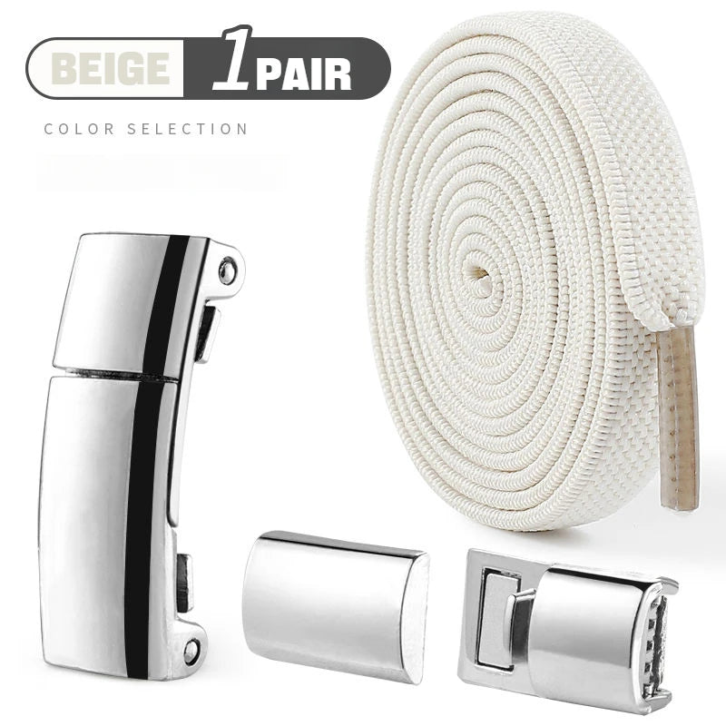 Magnetic Lock Shoelaces without ties