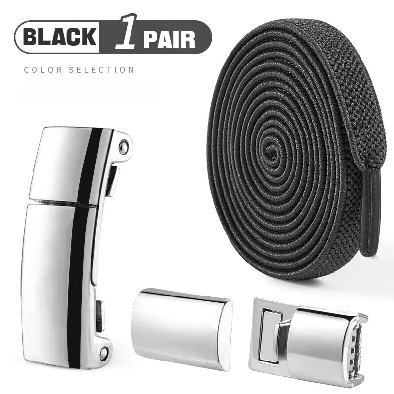 Magnetic Lock Shoelaces without ties