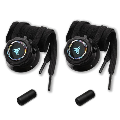 Twist Lock Automatic Flat Shoelaces Unisex