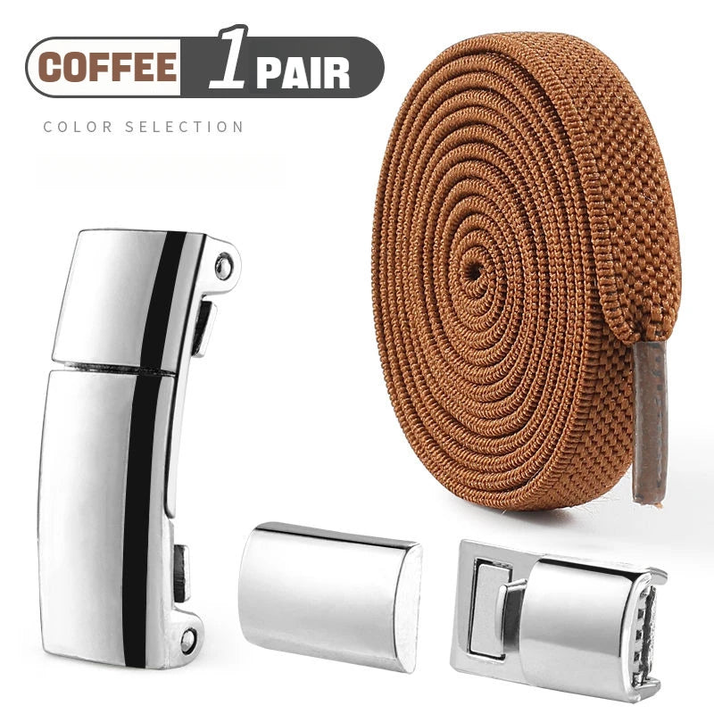 Magnetic Lock Shoelaces without ties