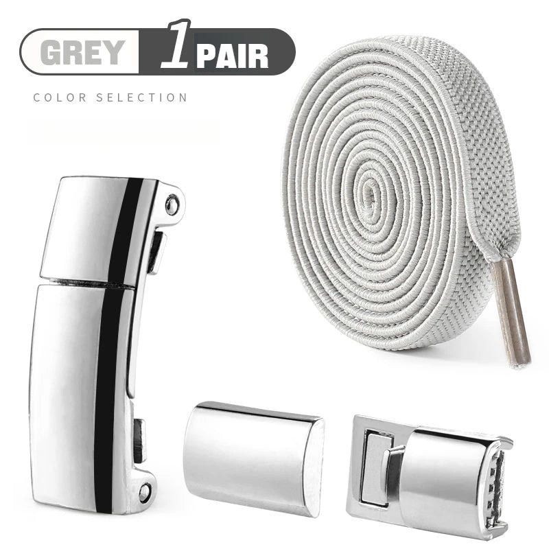 Magnetic Lock Shoelaces without ties