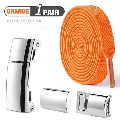 Magnetic Lock Shoelaces without ties