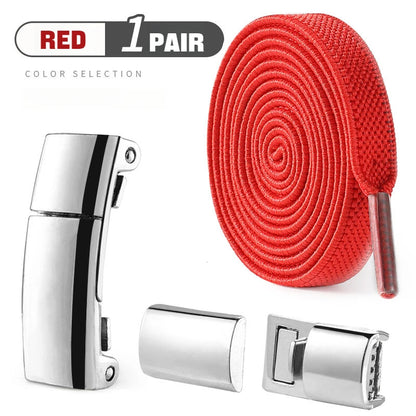 Magnetic Lock Shoelaces without ties