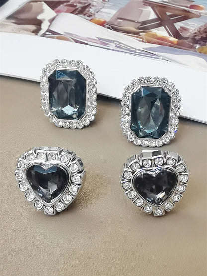 4PCS Flowers Shoelaces Charms Butterfly Shoes Buckles DIY Geometric Clips