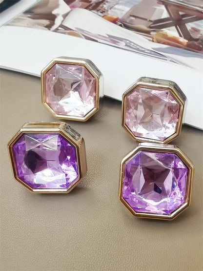 4PCS Flowers Shoelaces Charms Butterfly Shoes Buckles DIY Geometric Clips