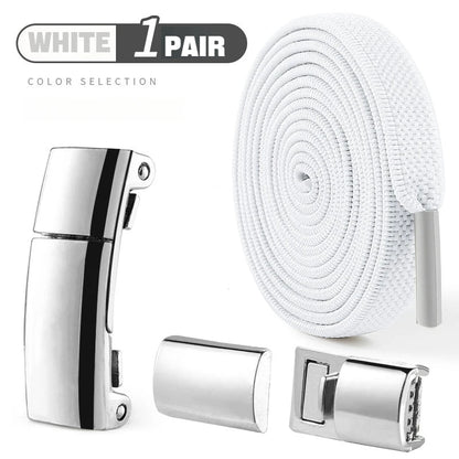 Magnetic Lock Shoelaces without ties