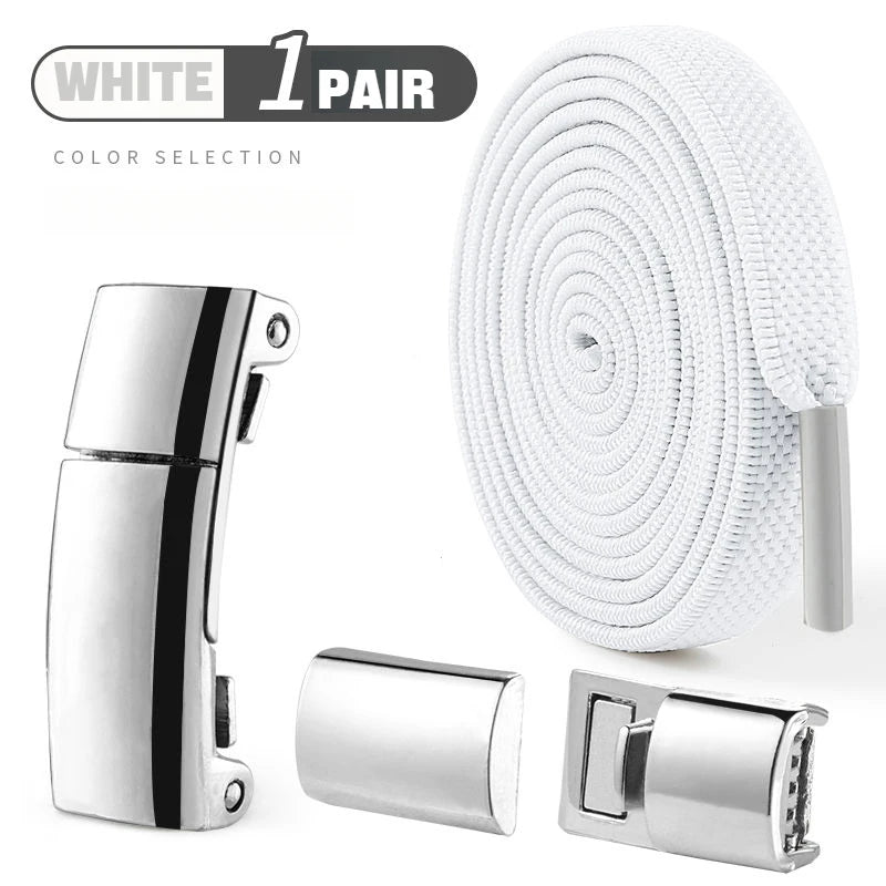 Magnetic Lock Shoelaces without ties